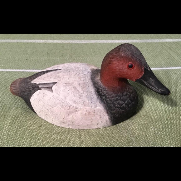 Vintage Canvasback Drake Duck’ by C. Parrish Signed dated 2/14/90. - Picture 1 of 7